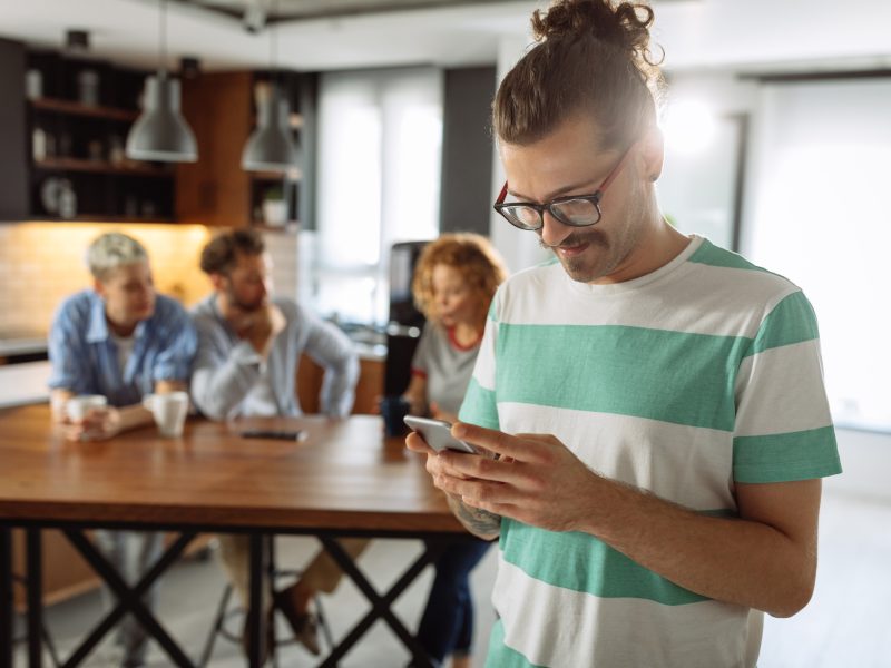 My cellphone helps keep me connected
